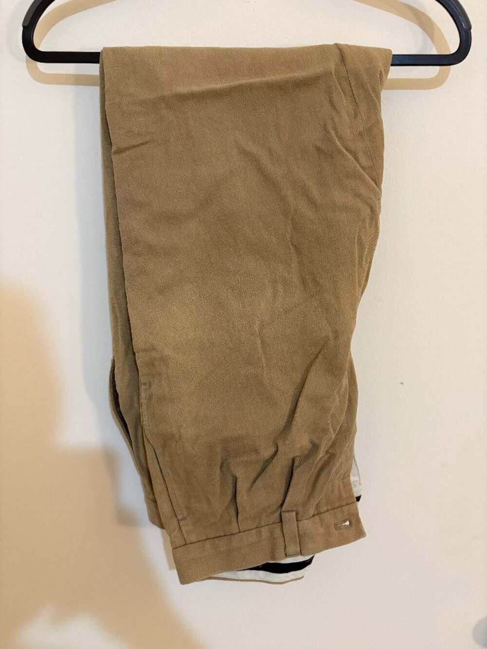 Brooks Brothers Elliot Single Pleat Corduroys Tan Size W33 L32